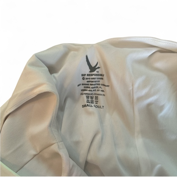 Y2K Grey Goose Vodka Promotion Sleeveless Dress with Navy Accents - Picture 8 of 8